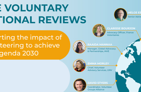 Relatórios Mundiais – Impacto do voluntariado na Agenda 2030