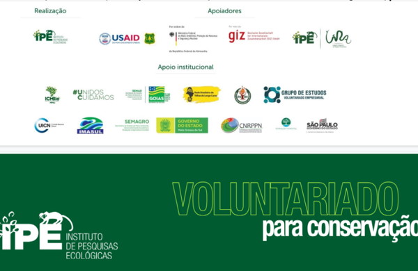 GEVE apoia e participa do Fórum Brasileiro de Voluntariado em Unidades de Conservação  DIA 14.10
