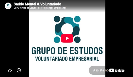 Encontro GEVE: Voluntariado e Saúde Mental